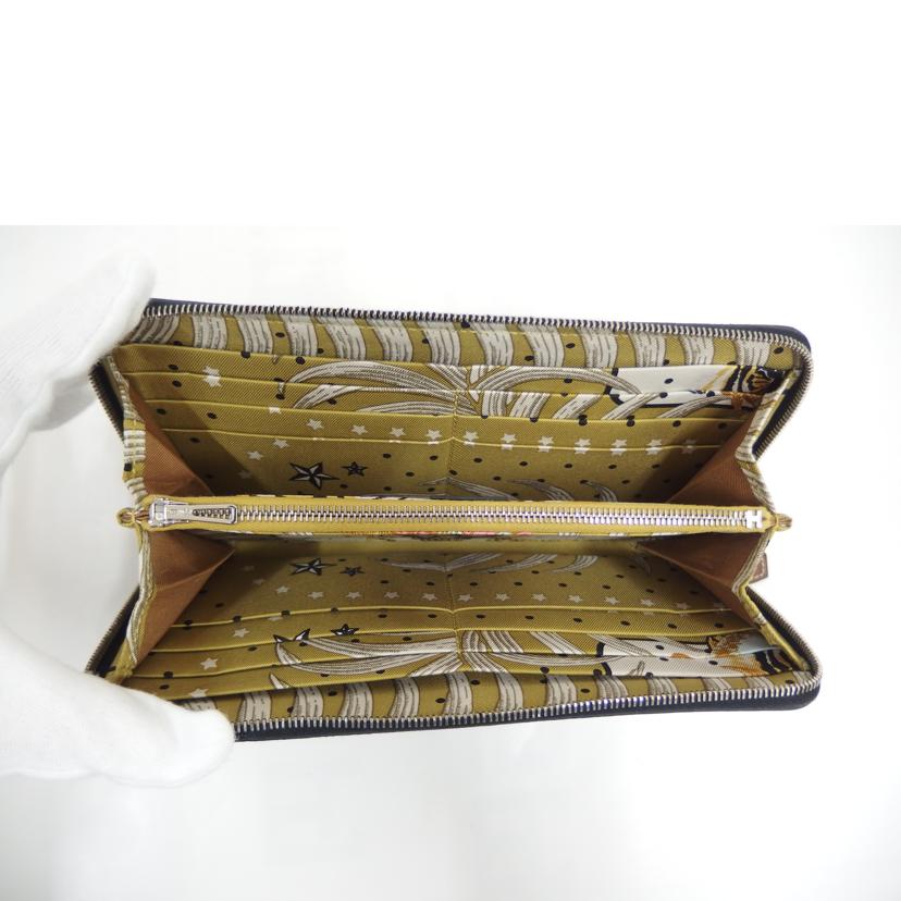 HERMES エルメス/アザップロングシルクイン/ブラック//Z(2*****/ABランク/82