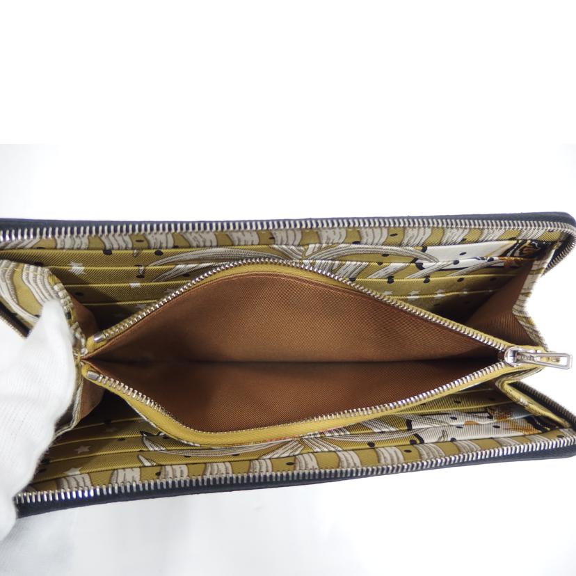 HERMES エルメス/アザップロングシルクイン/ブラック//Z(2*****/ABランク/82