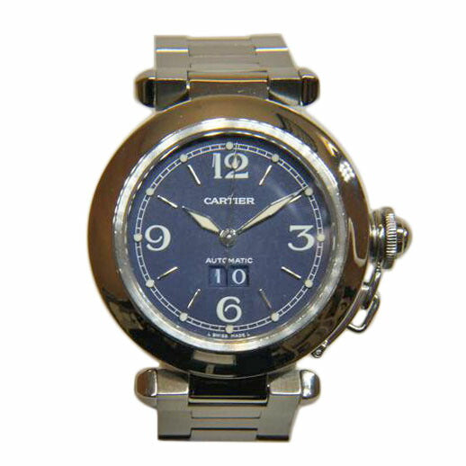 Cartier カルティエ/パシャCビッグデイト/オートマ/SS/W31047M7//247*********/Aランク/92