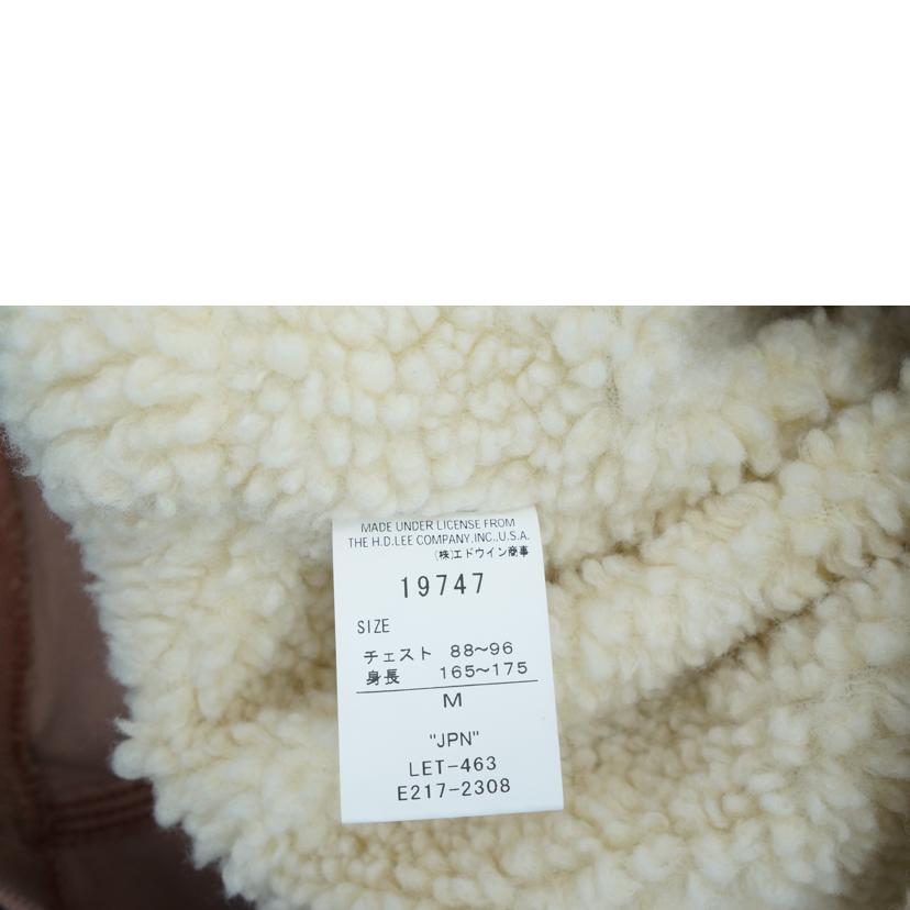 Lee リー/ボアランチジャケット/ピンクブラウン/19747//LET-463 E217-2308/ABランク/18