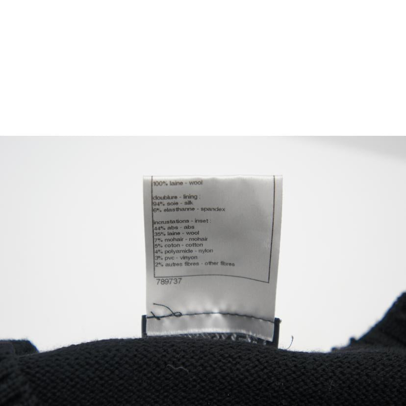 CHANEL シャネル/ビジュ付ニットワンピ/P36973K02347//943**/ABランク/85