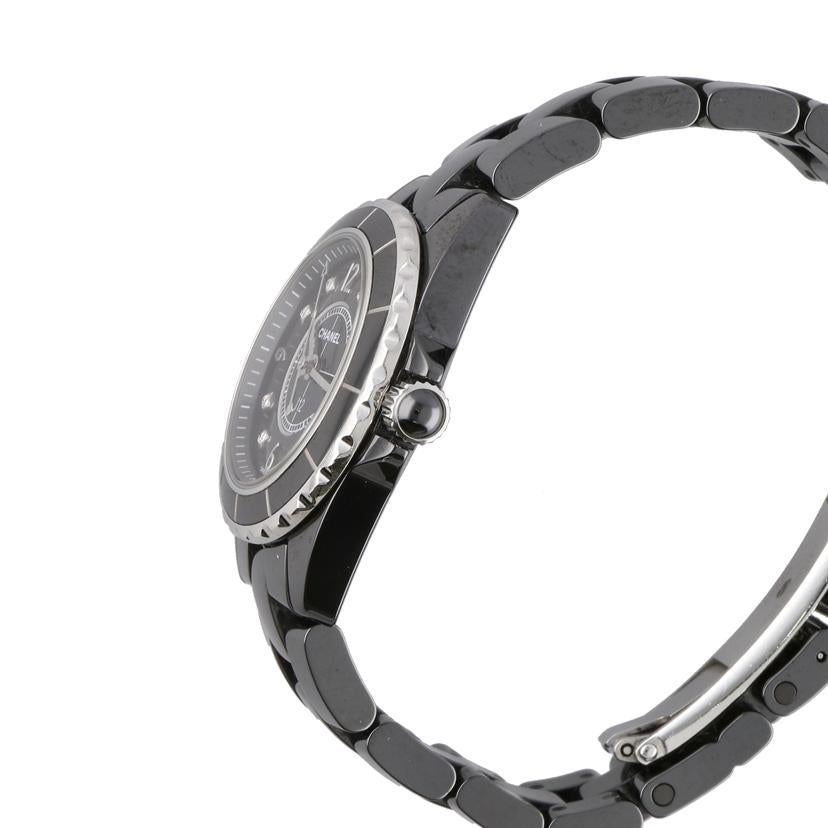 CHANEL シャネル/J12 / 8Pダイヤ / セラミッククオーツ/H2569//O.K******/Aランク/91