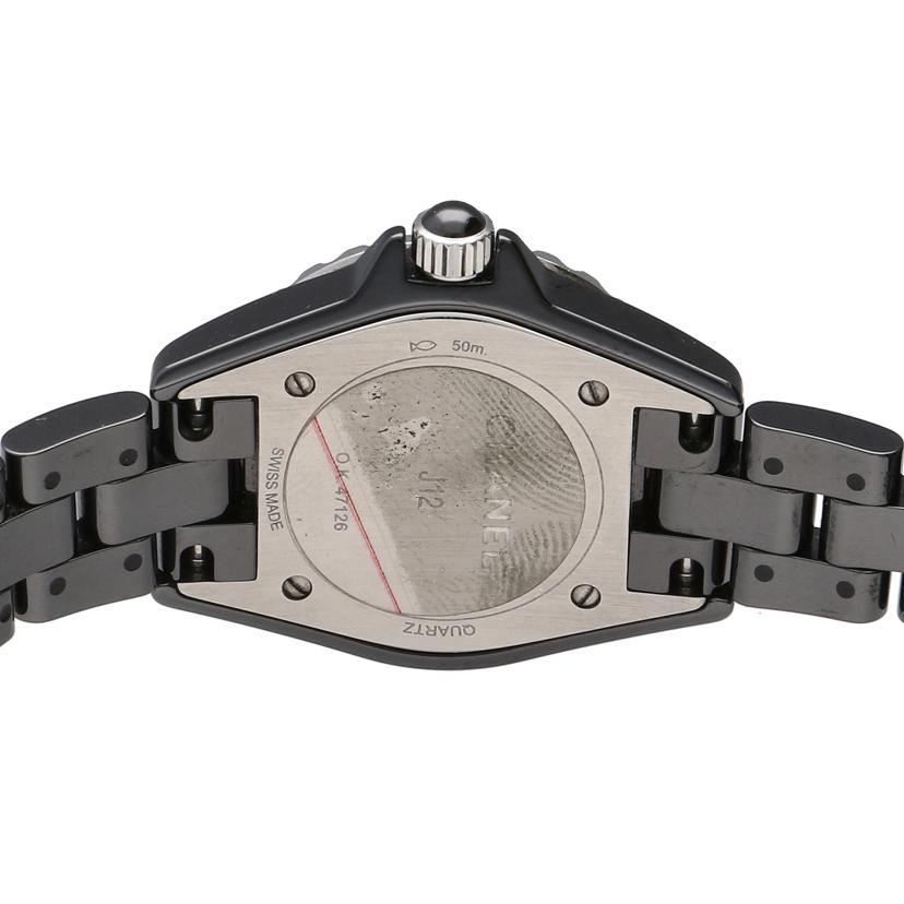 CHANEL シャネル/J12 / 8Pダイヤ / セラミッククオーツ/H2569//O.K******/Aランク/91