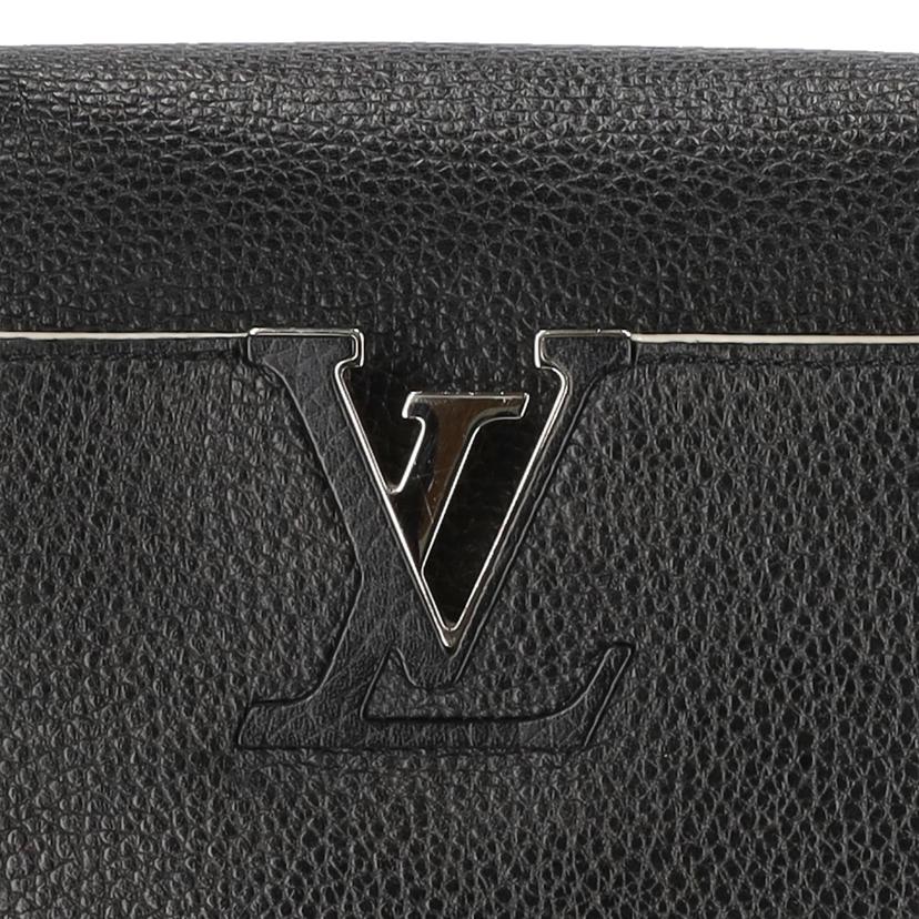 LV ルイヴィトン/カプシーヌMM/トリヨンレザー/ノワール/M52389//AH2***/Bランク/75