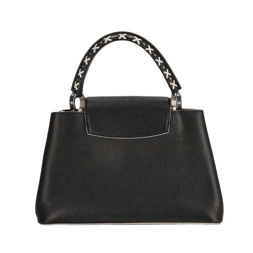 LV ルイヴィトン/カプシーヌMM/トリヨンレザー/ノワール/M52389//AH2***/Bランク/75