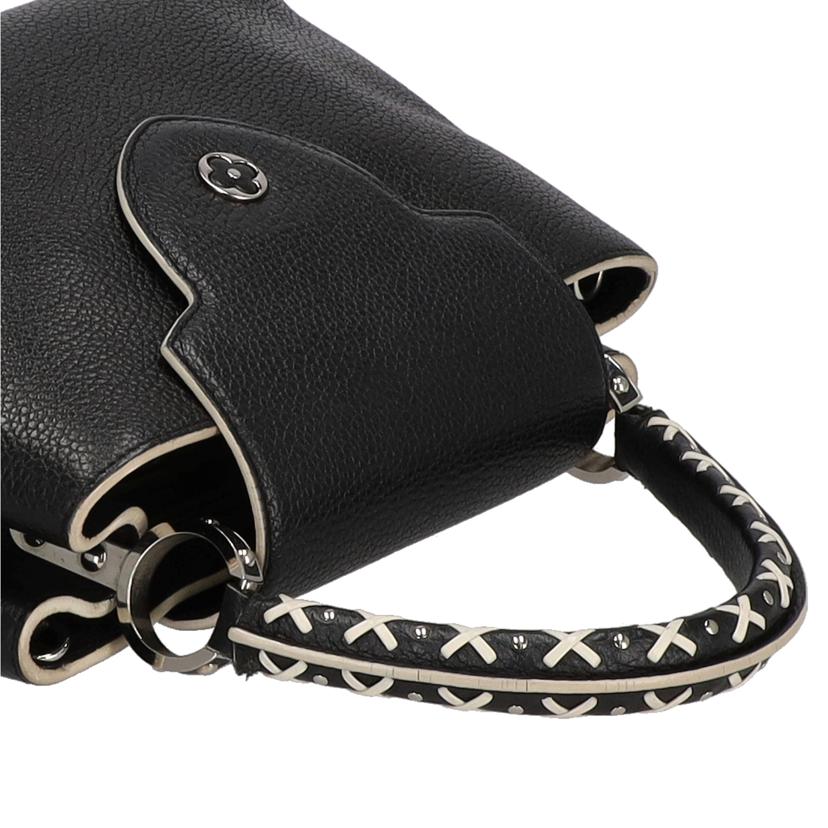 LV ルイヴィトン/カプシーヌMM/トリヨンレザー/ノワール/M52389//AH2***/Bランク/75