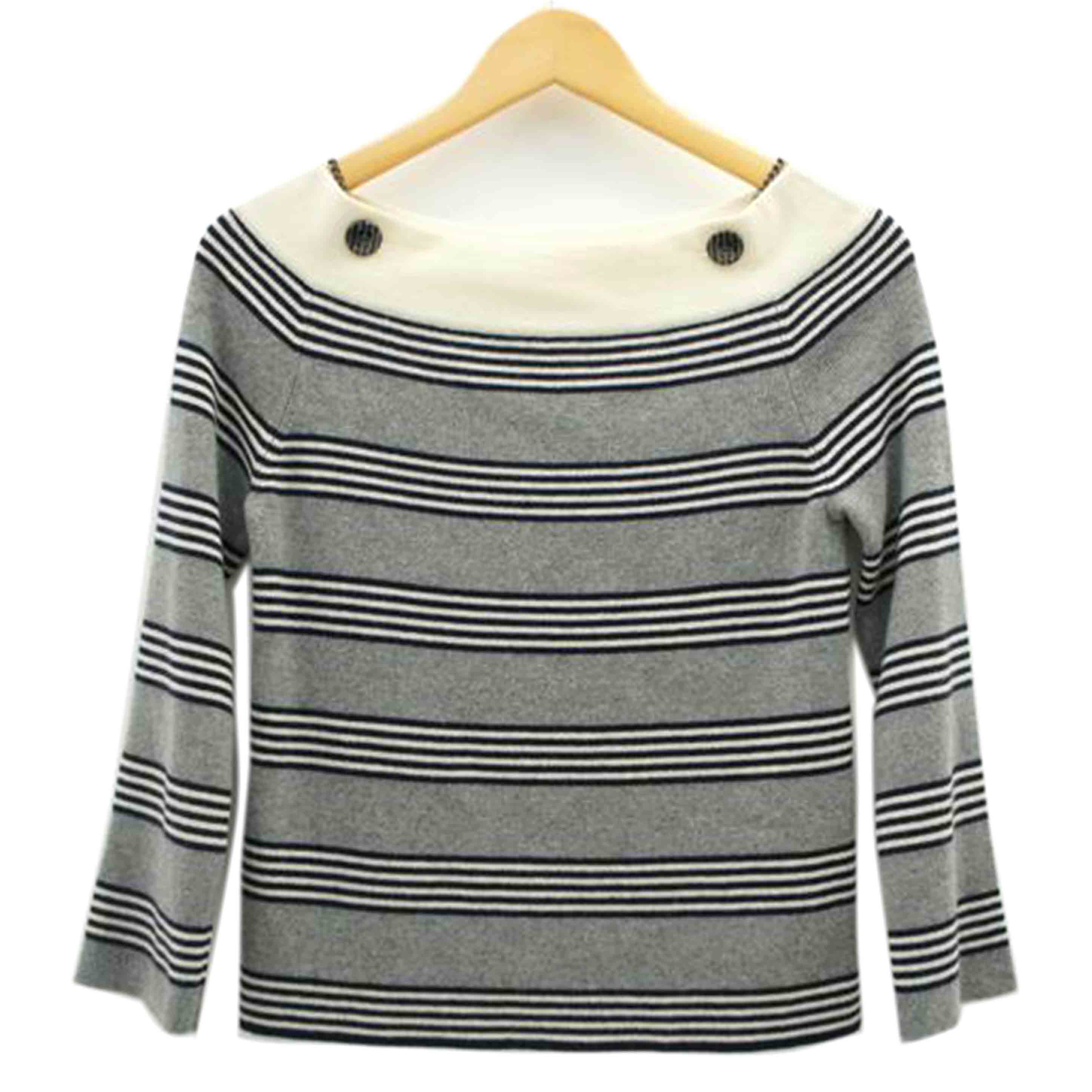 CHANEL シャネル/ボーダーカットソー/P37477K02472//R86**/ABランク/85