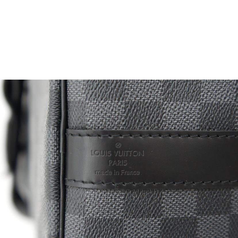 LV ルイヴィトン/キーポルバンドリエール/ダミエ・グラフィット/ N41413//MB0***/Aランク/75