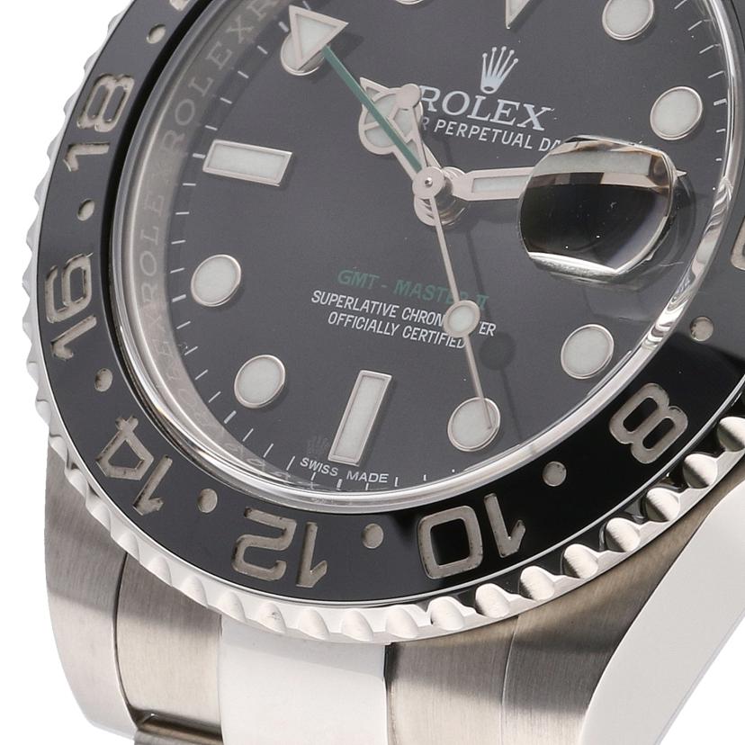 ROLEX ロレックス/GMTマスターⅡ/ブラック文字盤/116710LN//520***********/Aランク/75