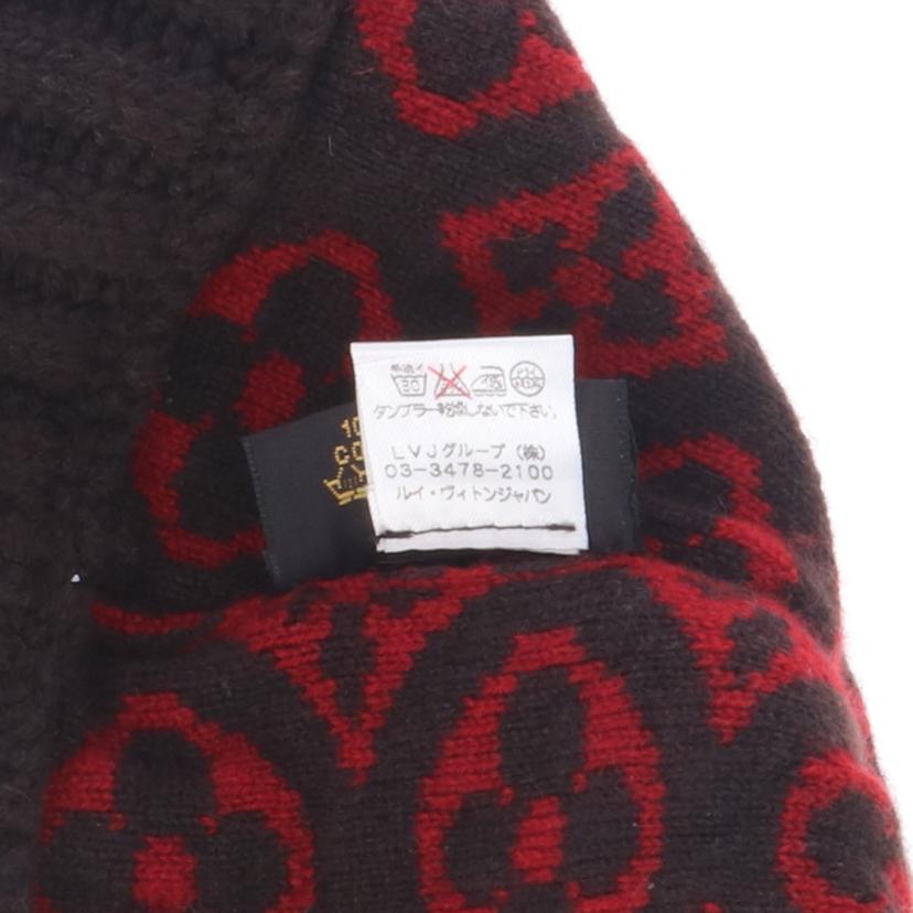 LV ルイヴィトン/モノグラム柄ニット帽//Bランク/85