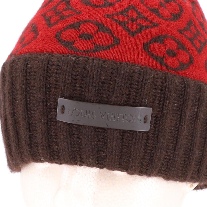 LV ルイヴィトン/モノグラム柄ニット帽//Bランク/85