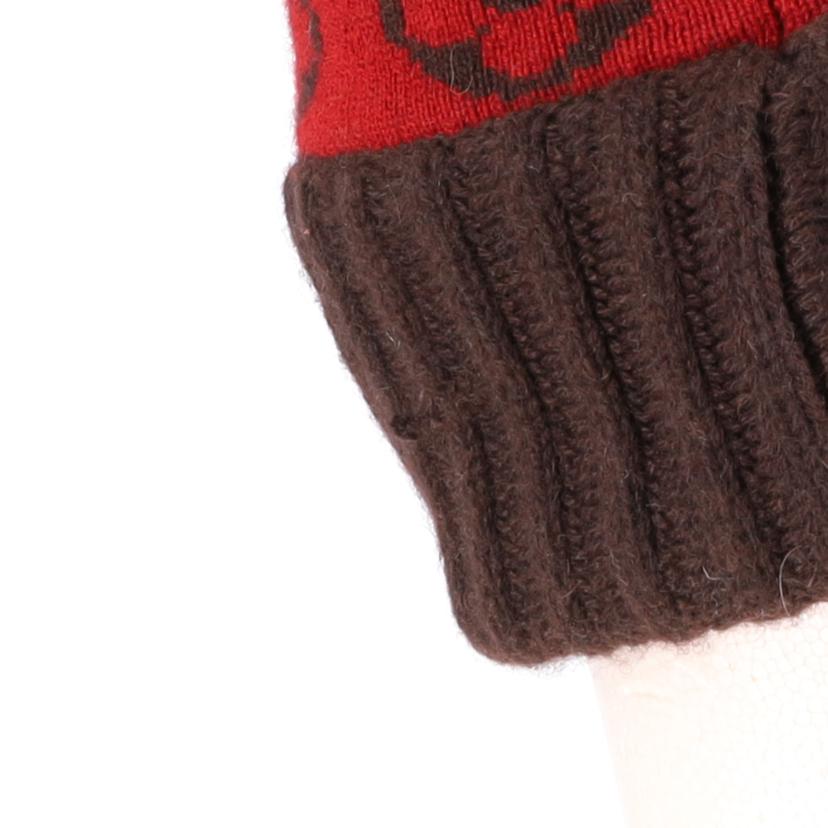 LV ルイヴィトン/モノグラム柄ニット帽//Bランク/85