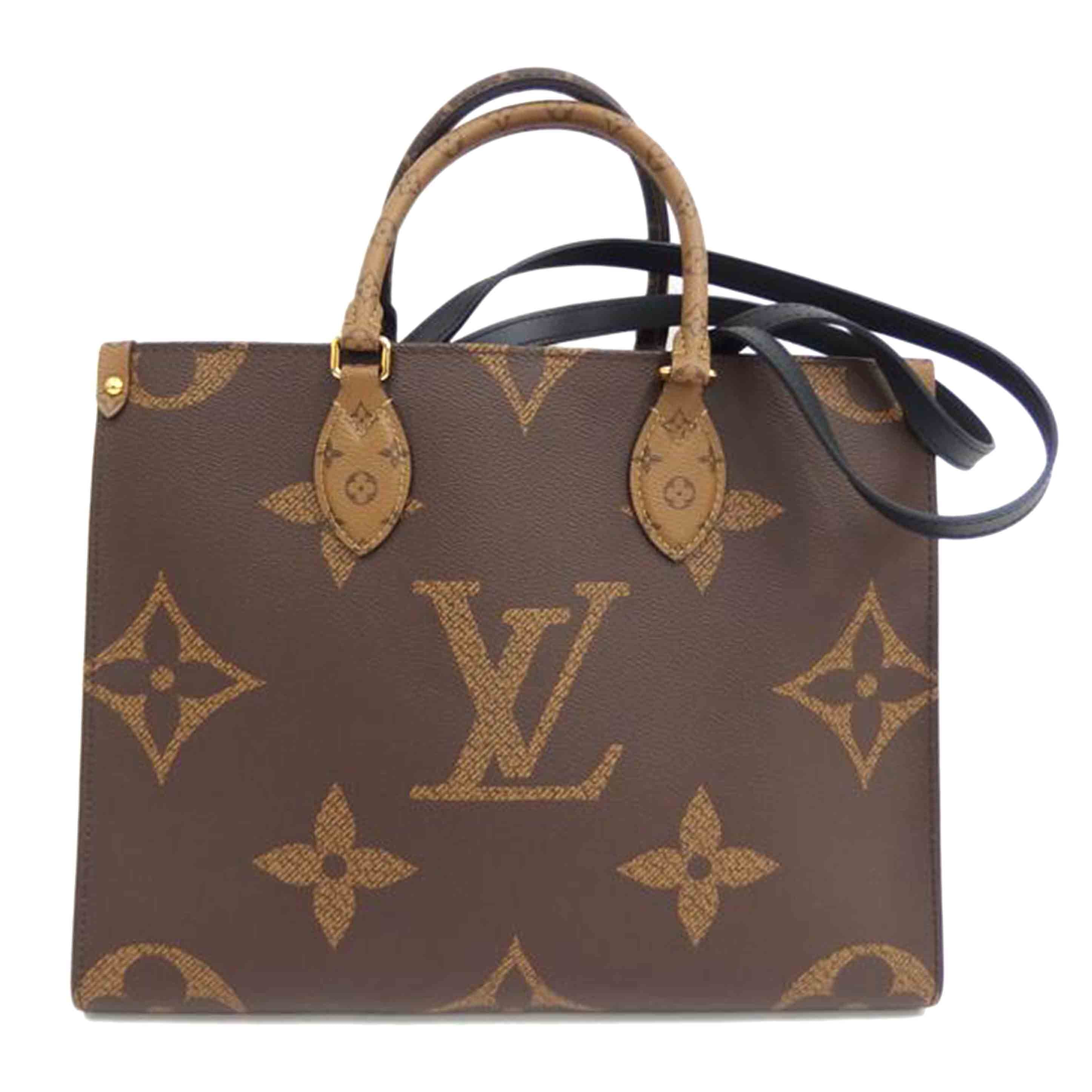 LV ヴィトン/オンザゴーMM/モノグラムジャイアント/M45321//ICタ**/Aランク/82