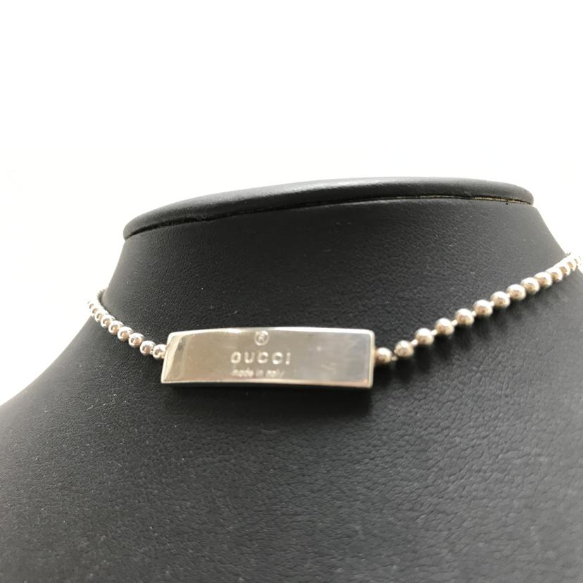 GUCCI グッチ/ロゴプレートチョーカー//Bランク/51