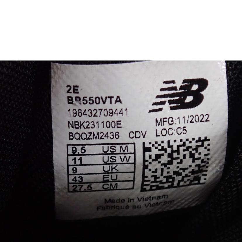 new balance ニューバランス/NB 550/BB550VTA//27.5cm/Aランク/62