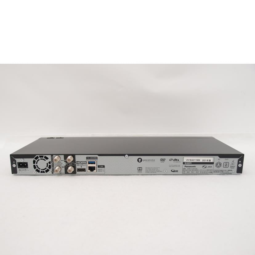 Panasonic パナソニック/BD/HDDレコーダー/DMR-2CW100//VN1BA011989/ABランク/69