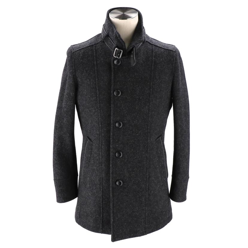 MICHEL KLEIN ミッシェルクラン/ハーフコート/ダークグレー/MNJAS-50330//00007692 IT01/Aランク/18