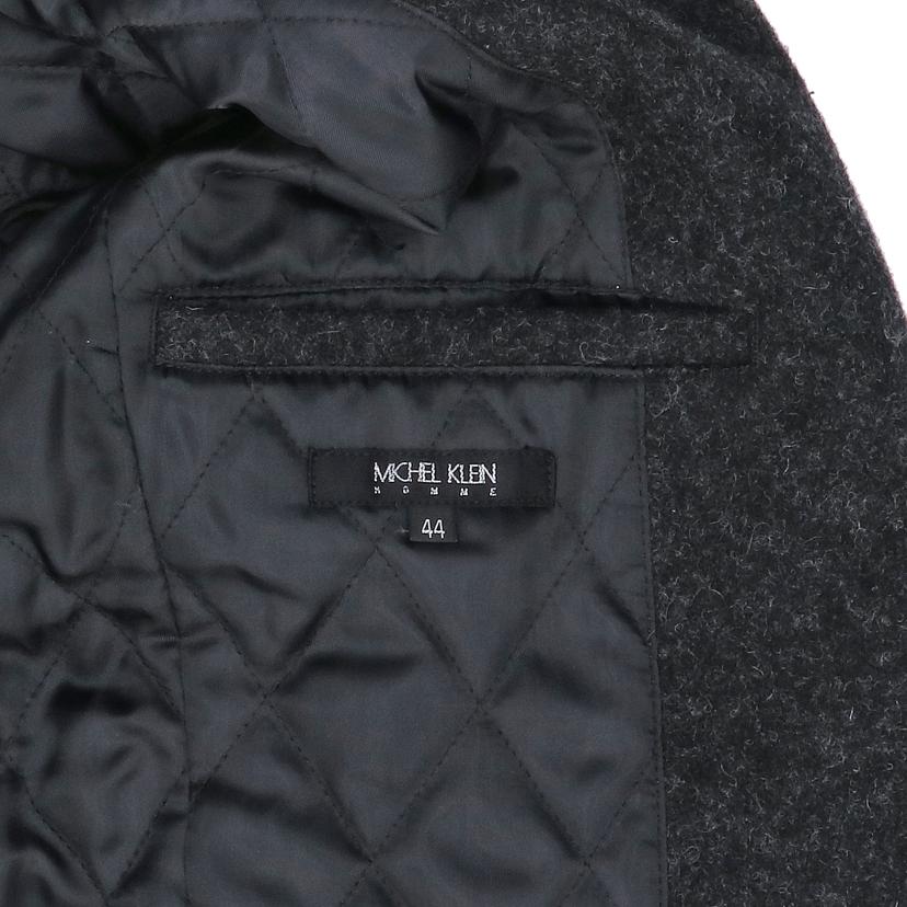 MICHEL KLEIN ミッシェルクラン/ハーフコート/ダークグレー/MNJAS-50330//00007692 IT01/Aランク/18