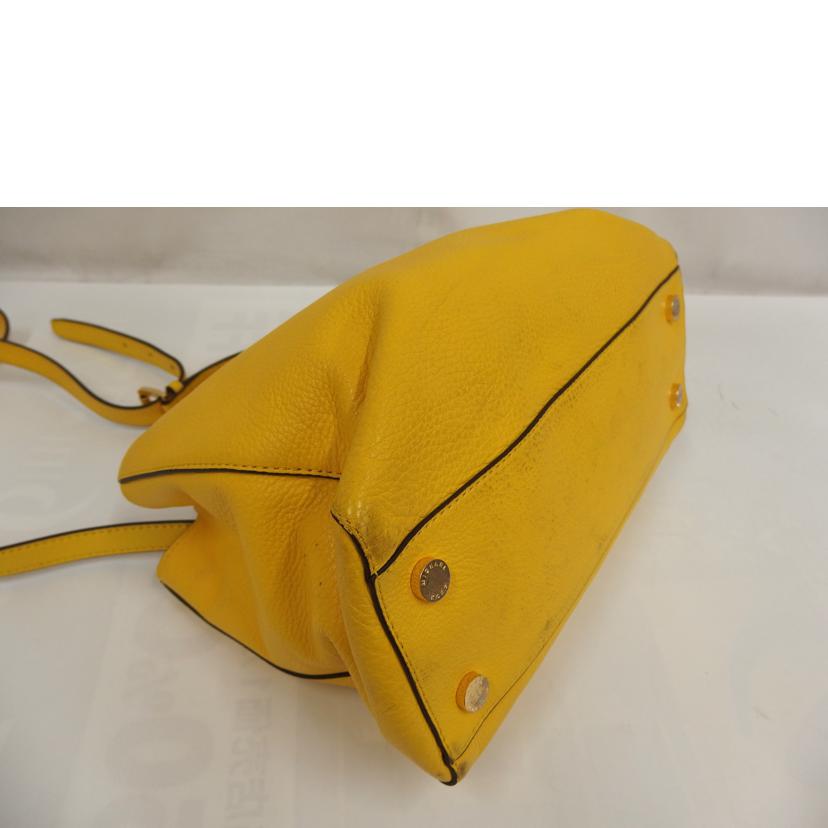 MICHAEL KORS マイケルコース/MICHAEL KORS 2wayレザーバック/イエロー//Bランク/82