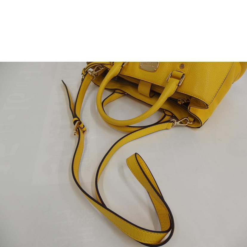 MICHAEL KORS マイケルコース/MICHAEL KORS 2wayレザーバック/イエロー//Bランク/82