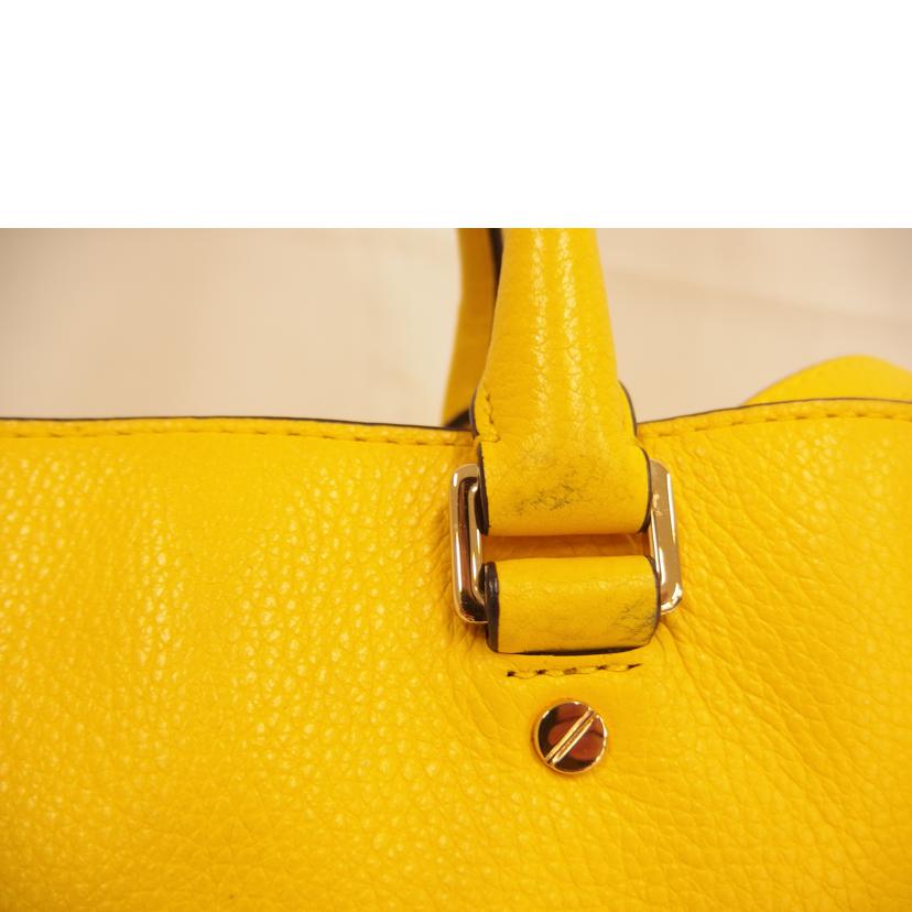 MICHAEL KORS マイケルコース/MICHAEL KORS 2wayレザーバック/イエロー//Bランク/82