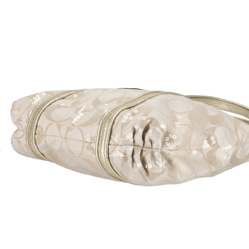 COACH コーチ/シグネチャー/スパンコールトートバッグ/14536//L09**/ABランク/18