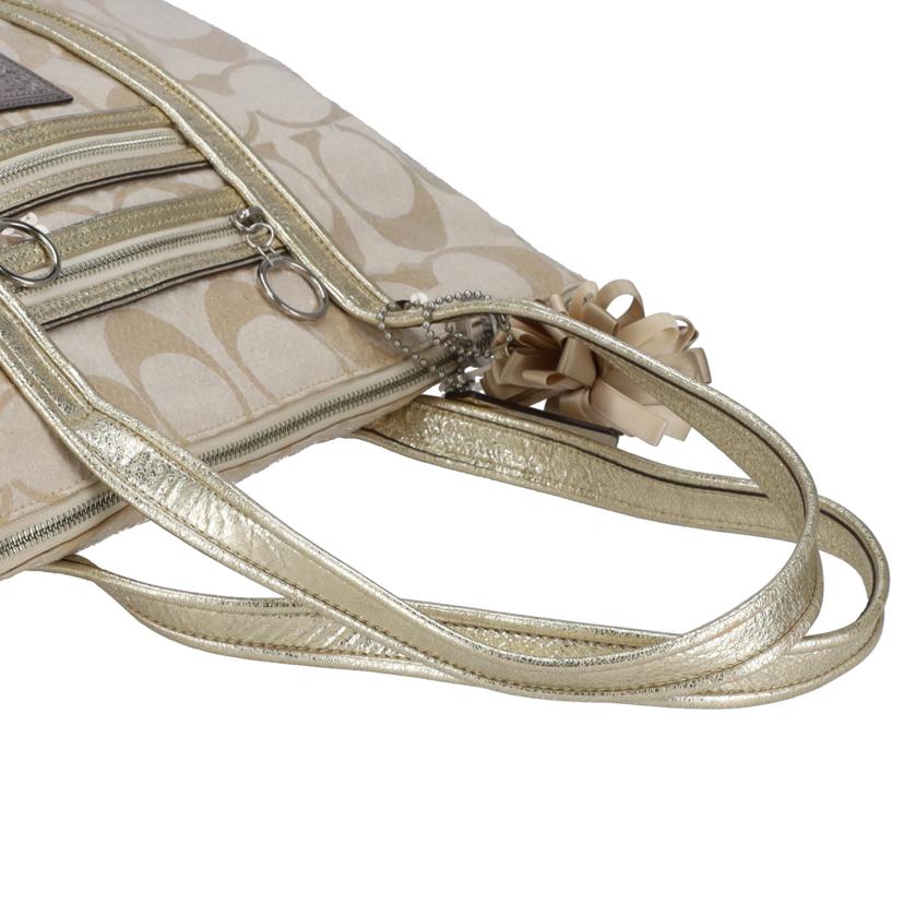 COACH コーチ/シグネチャー/スパンコールトートバッグ/14536//L09**/ABランク/18