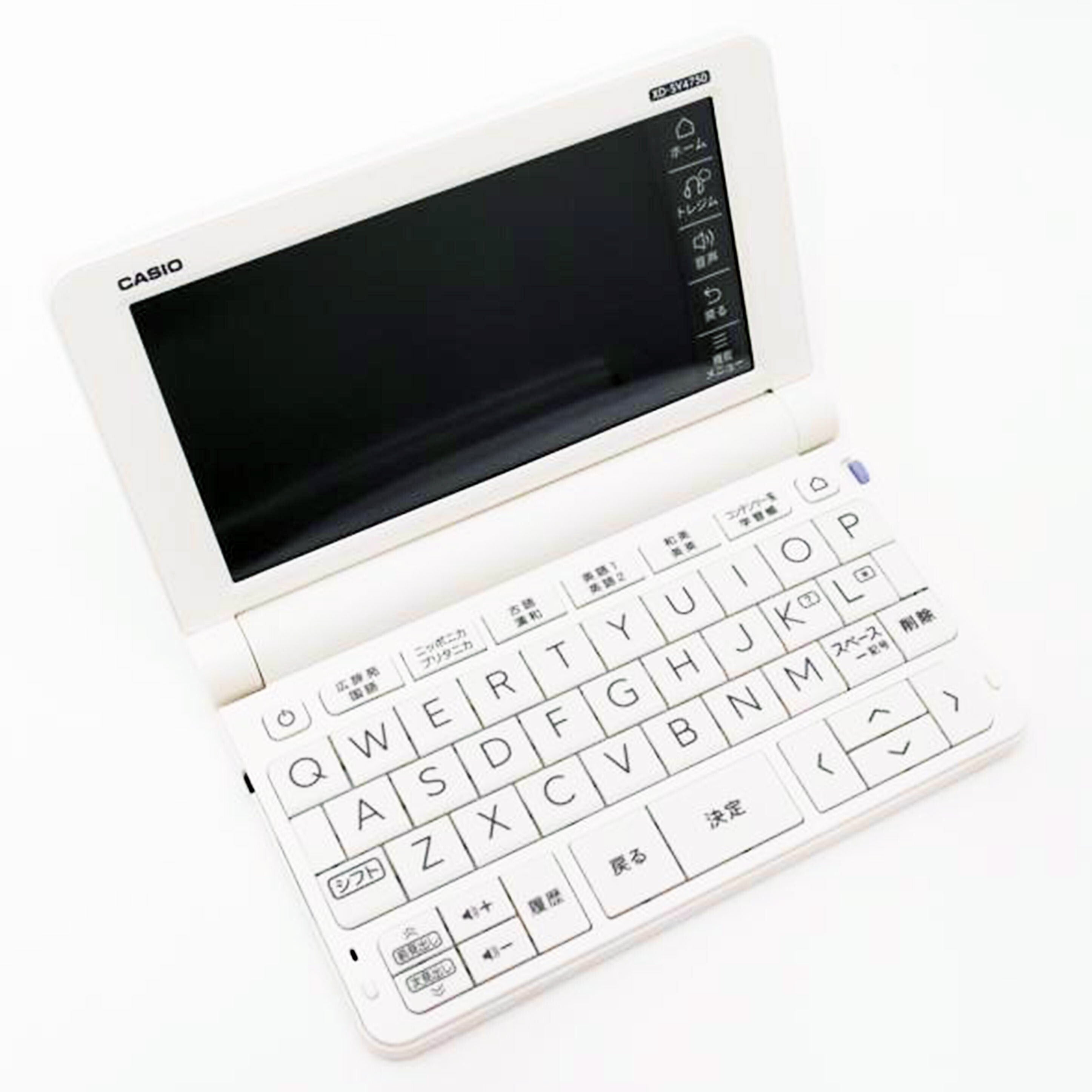 CASIO カシオ/電子辞書/EX-word/XD-SV4750//D351E1W215174DA/ABランク/69