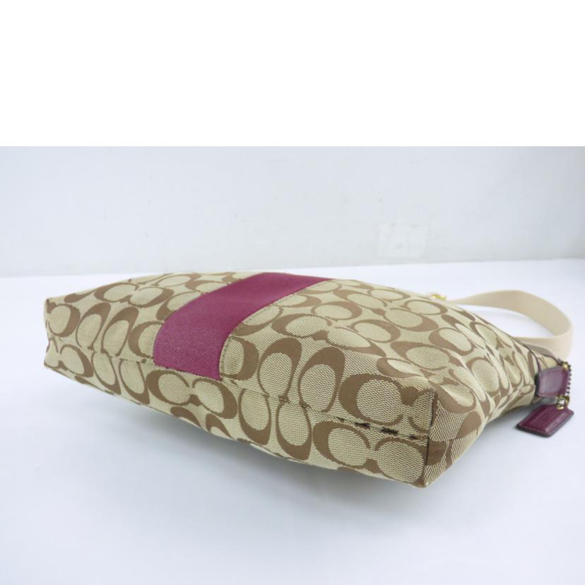 COACH コーチ/シグネチャーミャンバスショルダー/F28502//E14**/Bランク/64