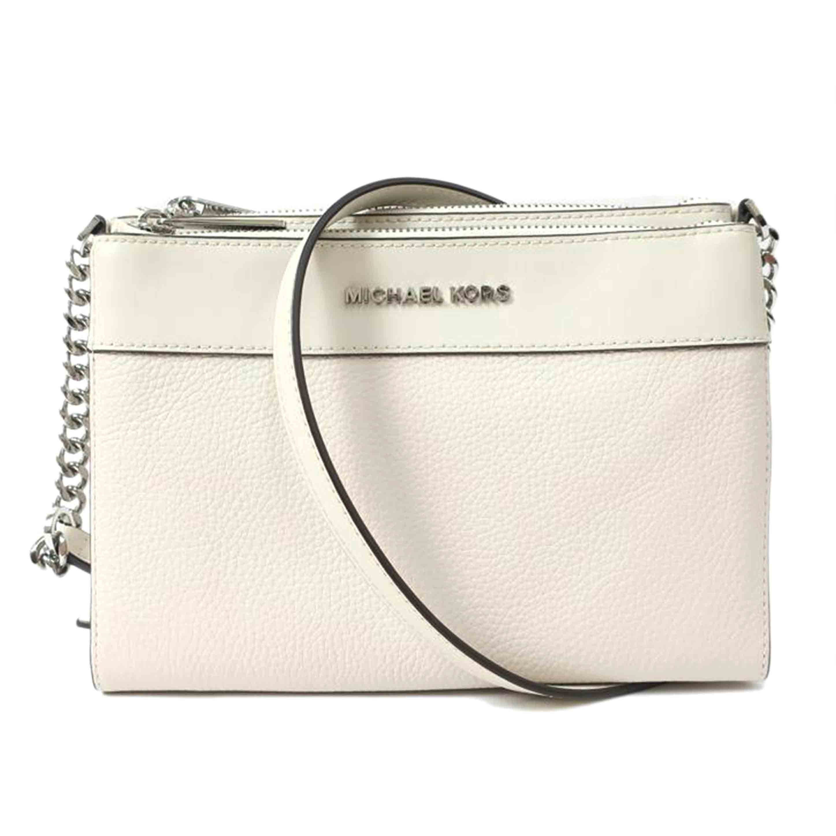 MICHAEL KORS マイケルコース/チェーンショルダーバッグ ホワイト/35F9SY9C9L//ABランク/65