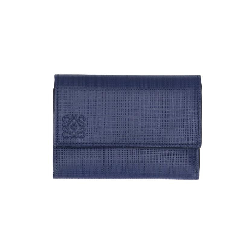 LOEWE ロエベ/LOEWE/リネン三つ折り財布//101***/ABランク/75