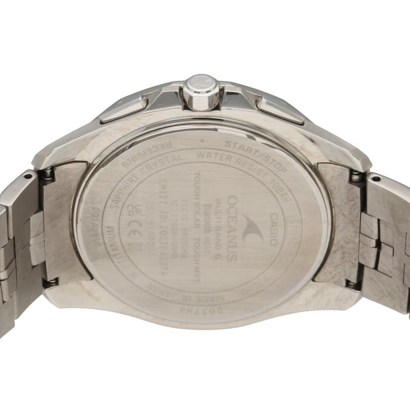 CASIO カシオ/OCEANUS Manta/ソ-ラ-電波/OCW-S7000D//231********/Aランク/93