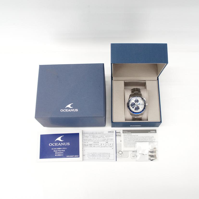 CASIO カシオ/OCEANUS Manta/ソ-ラ-電波/OCW-S7000D//231********/Aランク/93