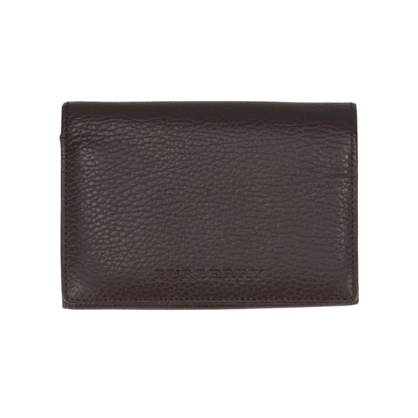 BURBERRY バーバリー/L字ファスナー二つ折り財布/ブラウン//Aランク/18