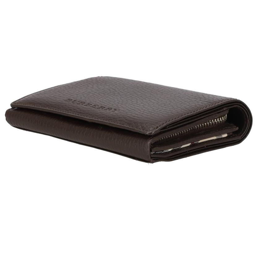 BURBERRY バーバリー/L字ファスナー二つ折り財布/ブラウン//Aランク/18