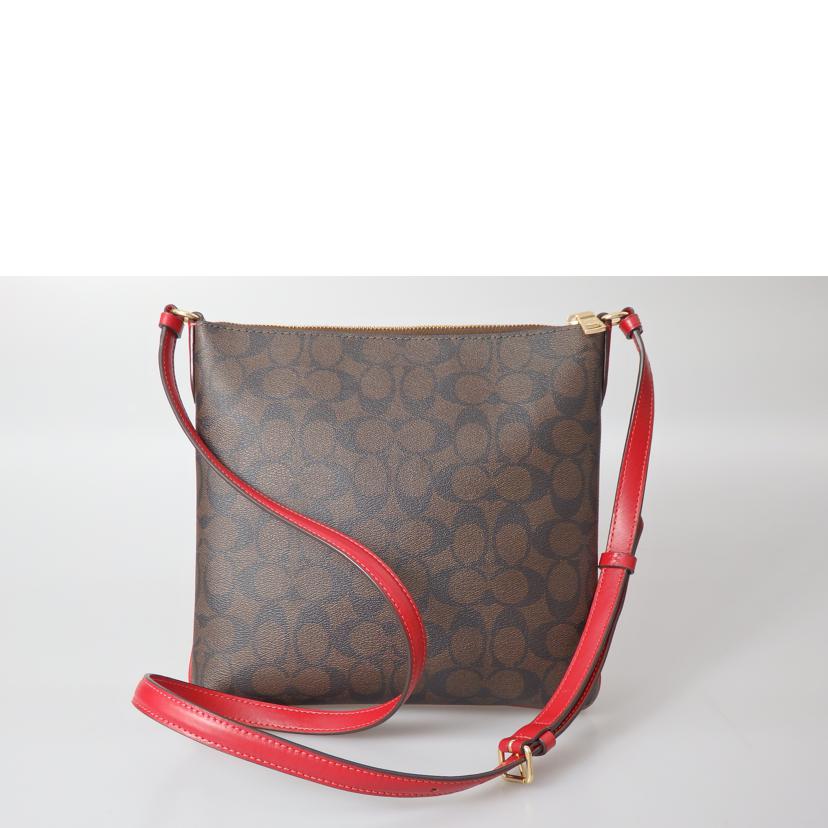 COACH コーチ/シグネチャーショルダーバッグ/C1554//H22**/Aランク/76