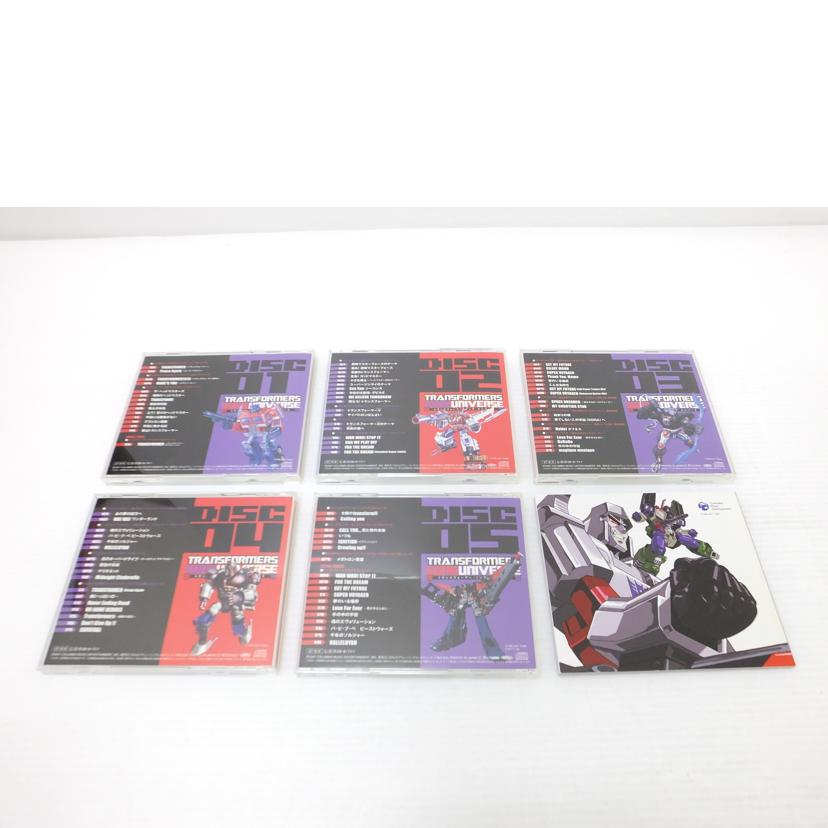 Columbia Music Entertainment コロムビアミュージックエンタテインメント/トランスフォーマー・ソング・ユニバース/COCX-34398~34402//ABランク/88