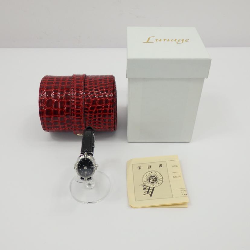 Lunage ルナージュ/レディースクオーツ/シェル文字盤/ダイヤ0.50ct/AD-030//ABランク/77