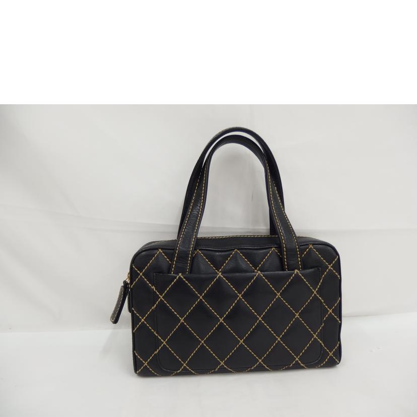 CHANEL シャネル/ワイルドステッチハンド/黒//969****/ABランク/82