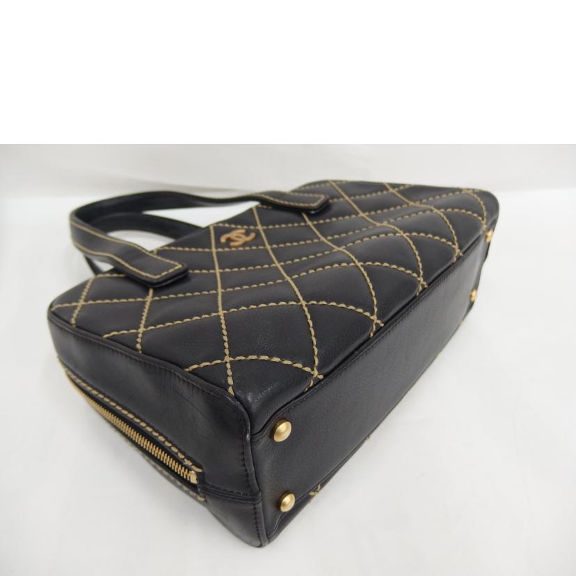 CHANEL シャネル/ワイルドステッチハンド/黒//969****/ABランク/82