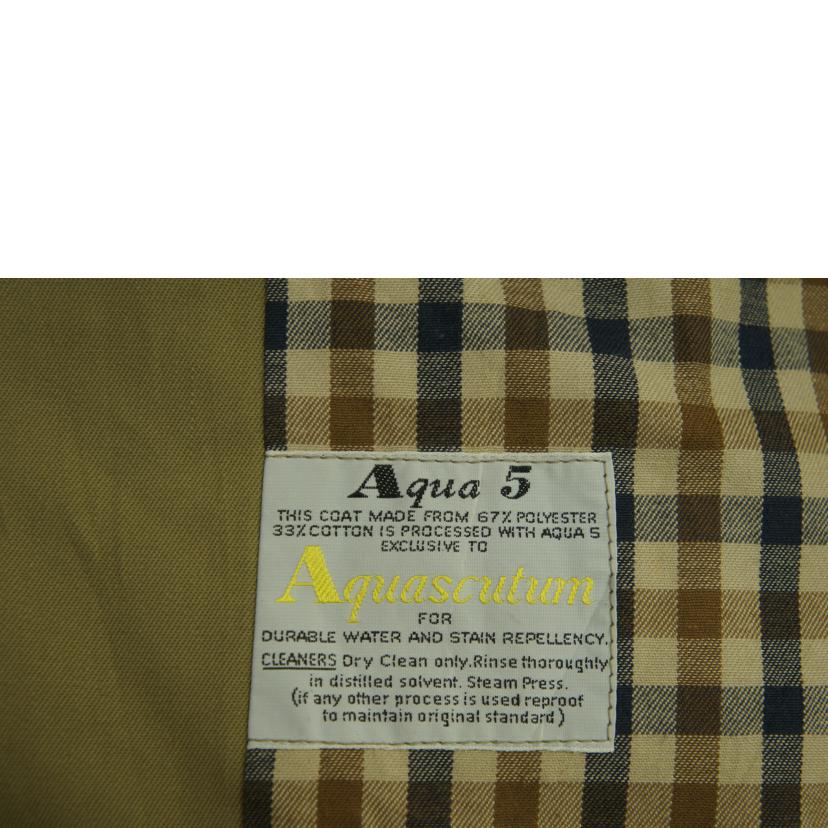 Aquascutum アクアスキュータム/トレンチコート/グリーン//C 319968 A1/ABランク/20