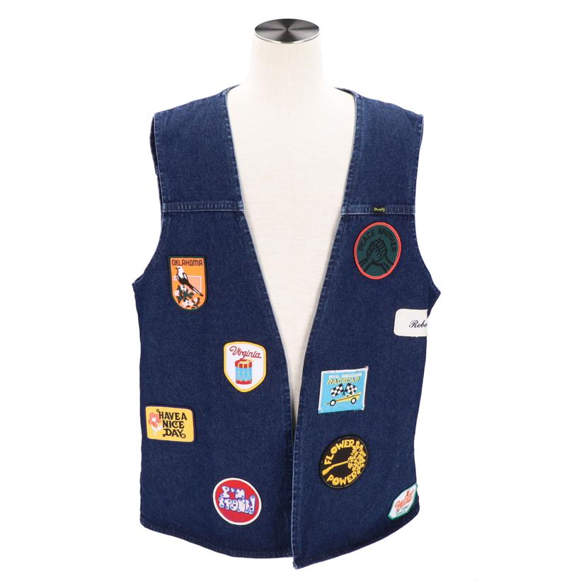 wrangler ラングラー/×CITYSHOP ワッペンベスト/WS9319//Bランク/05