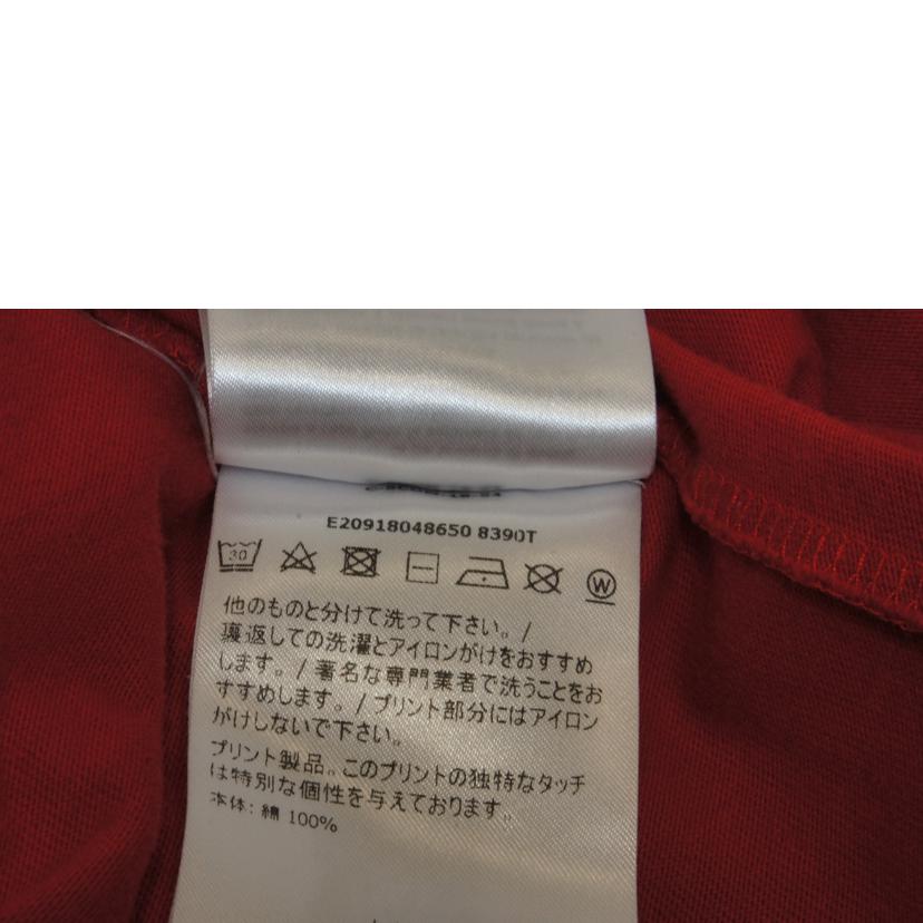 MONCLER モンクレール/MAGLIA T-SHIRS レッドロゴTシャツ//Aランク/92