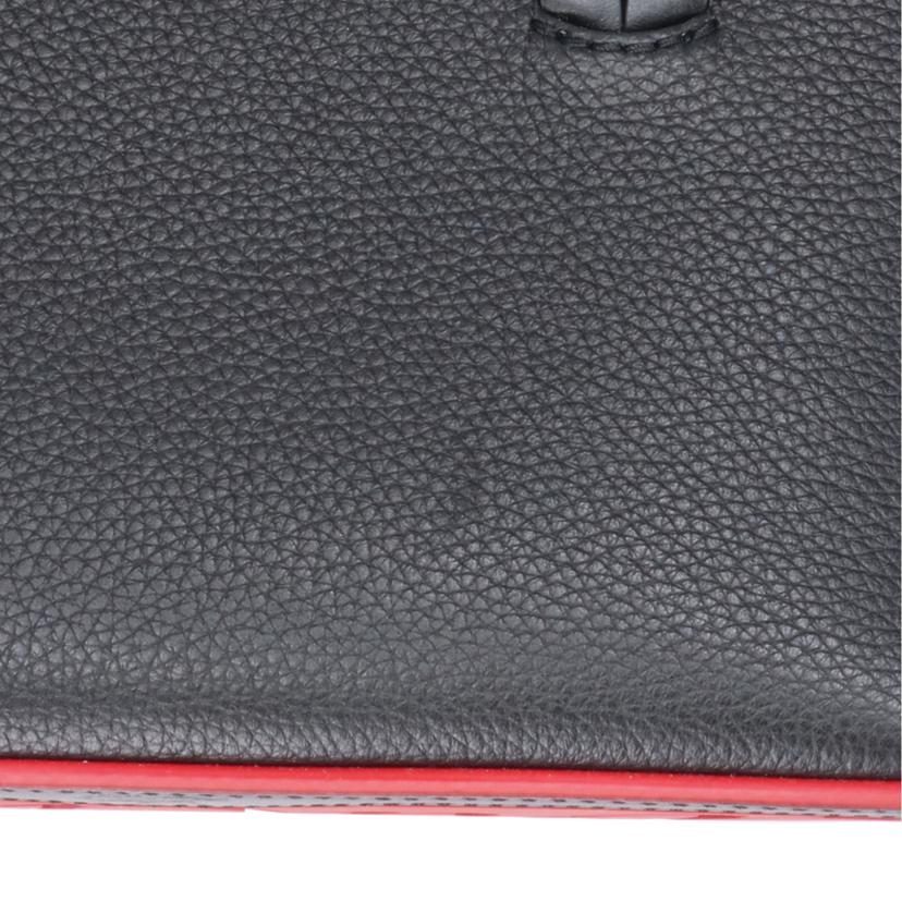 Christian Louboutin クリスチャン ルブタン/カバタ ミニ トートバッグ/ブラック×レッド/1205054 CM53//Aランク/18