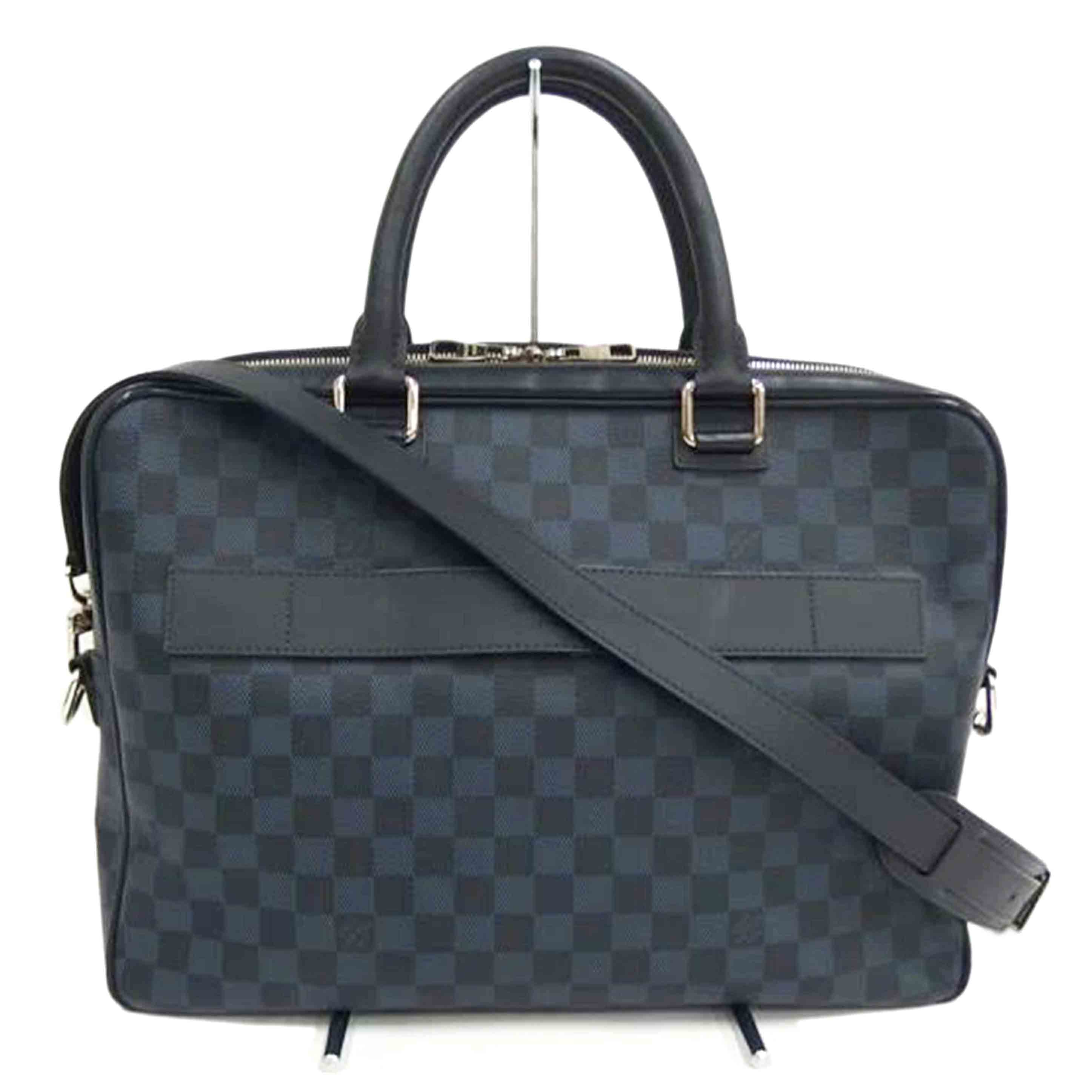 LV ヴィトン/ポルトドキュマン/ダミエコバルト/N41347//FL2***/ABランク/82