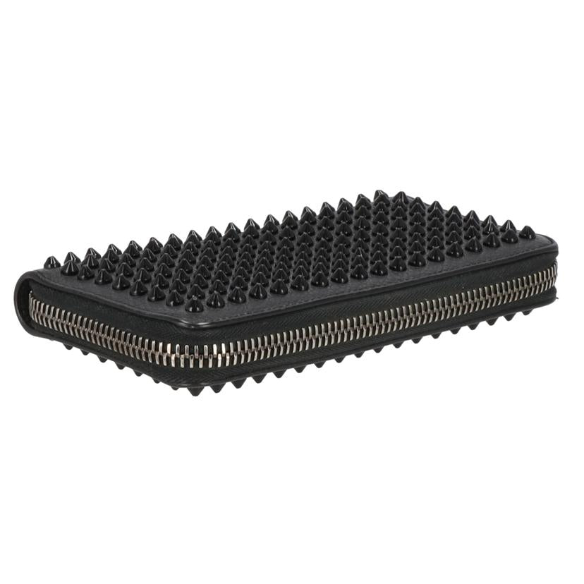 Christian Louboutin クリスチャンルブタン/パネトーネ/スパイクスタッズ/ラウンドファスナー長財布/1165044//ABランク/18