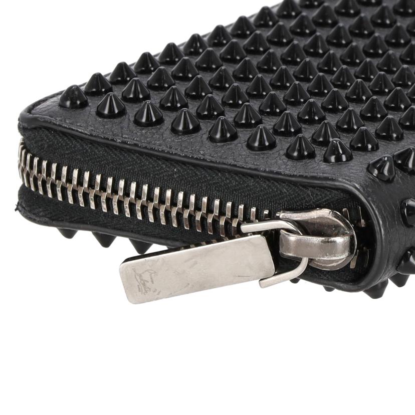 Christian Louboutin クリスチャンルブタン/パネトーネ/スパイクスタッズ/ラウンドファスナー長財布/1165044//ABランク/18