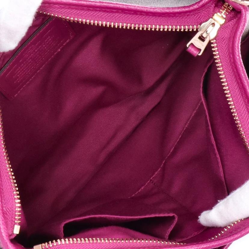 COAH コーチ/ショルダーバッグ/シグブラウン×パープル/F34938//D16**/ABランク/06