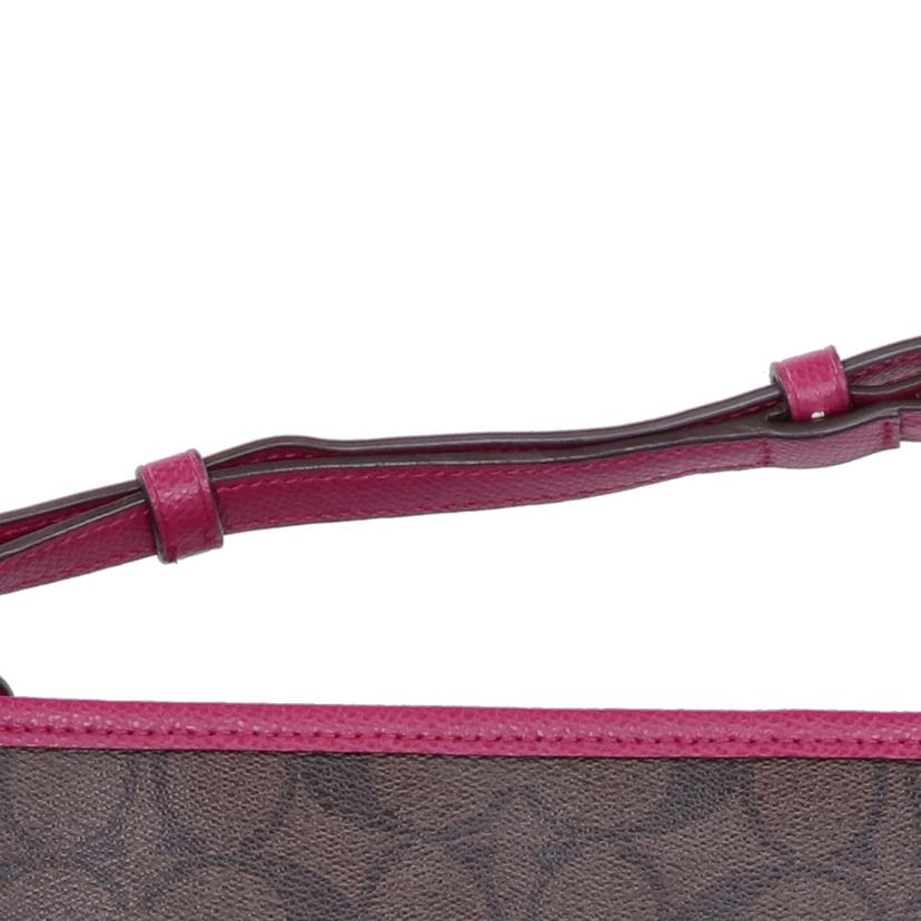 COAH コーチ/ショルダーバッグ/シグブラウン×パープル/F34938//D16**/ABランク/06