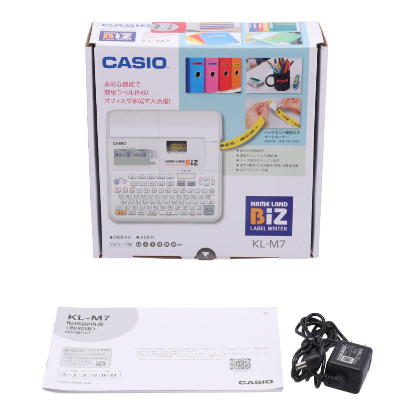 CASIO カシオ/NAME LAND/KL-M7//097BW2YFA046280/Bランク/65